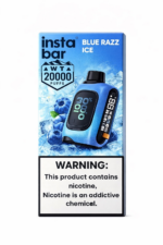 INSTA BAR 20000 (лимонад голубой малины, лёд)