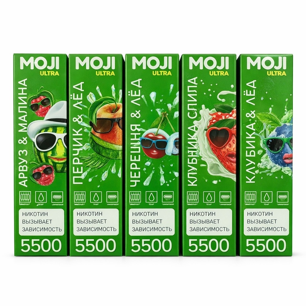 MOJI 5.500 (мята, лёд)